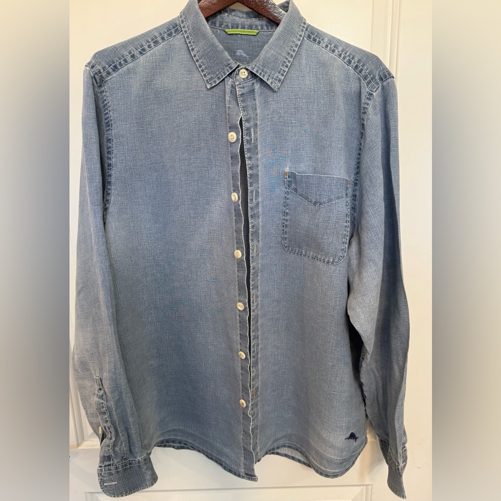 Tommy Bahama Sea Glass Breezer Linen Shirt